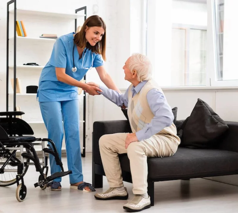 Ingrijitoare pt. domn, in ture de 3 zile. In 9 zile castigi 3300 lei.